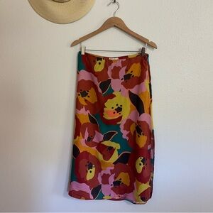 Marine Layer Ryan midi slip skirt